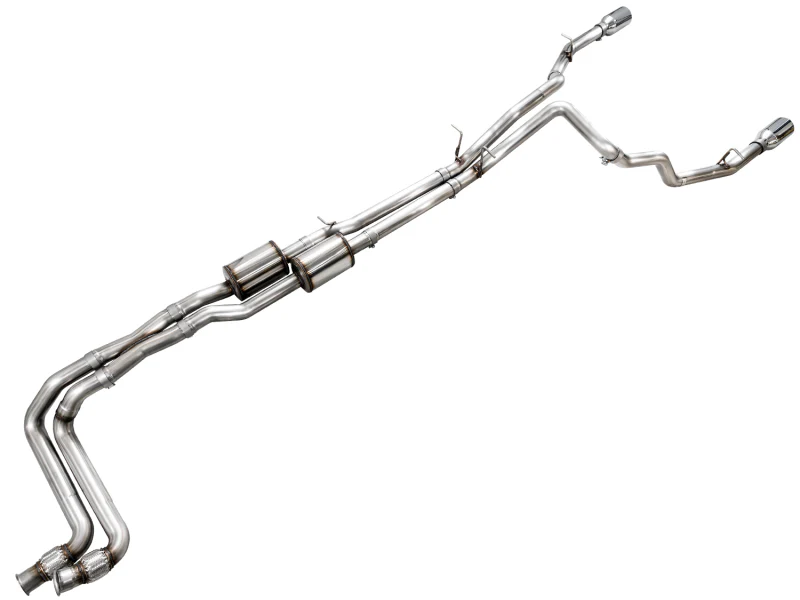 AWE Tuning 25+ RAM 1500 3.0TT 0FG Cat-Back Touring Exhaust - Chrome Silver Tips - Image 10