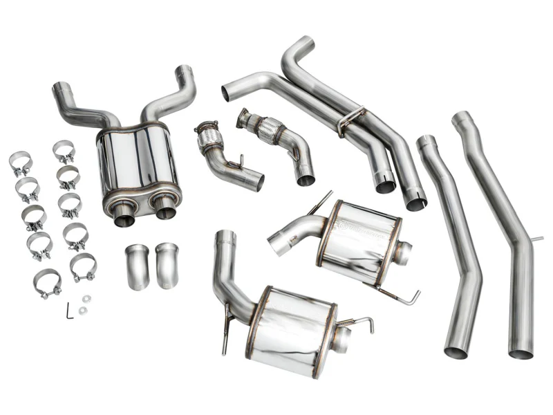 AWE Tuning Audi 2019-2023 C8 A6/A7 3.0T Touring Edition Cat-Back Exhaust- Turn Downs - Image 13