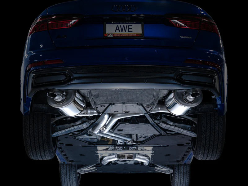 AWE Tuning Audi 2019-2023 C8 A6/A7 3.0T Touring Edition Cat-Back Exhaust- Turn Downs - Image 4