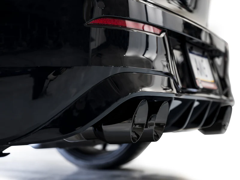 AWE Tuning MK8 Volkswagen Golf R 3in Touring Edition Quad Exhaust - Diamond Black Tips - Image 8