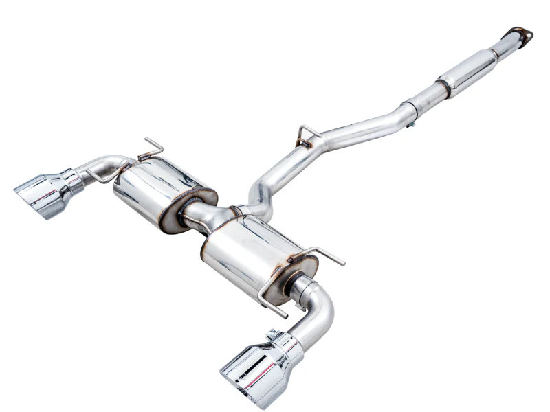 AWE Tuning Subaru BRZ/ Toyota GR86/ Toyota 86 Touring Edition Cat-Back Exhaust- Chrome Silver Tips - Image 10