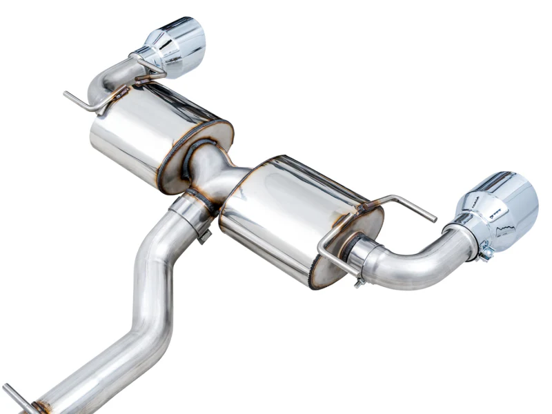 AWE Tuning Subaru BRZ/ Toyota GR86/ Toyota 86 Touring Edition Cat-Back Exhaust- Chrome Silver Tips - Image 9