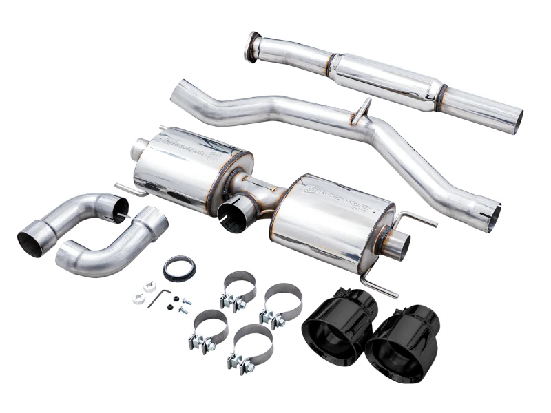 AWE Tuning Subaru BRZ/ Toyota GR86/ Toyota 86 Touring Edition Cat-Back Exhaust- Diamond Black Tips - Image 4