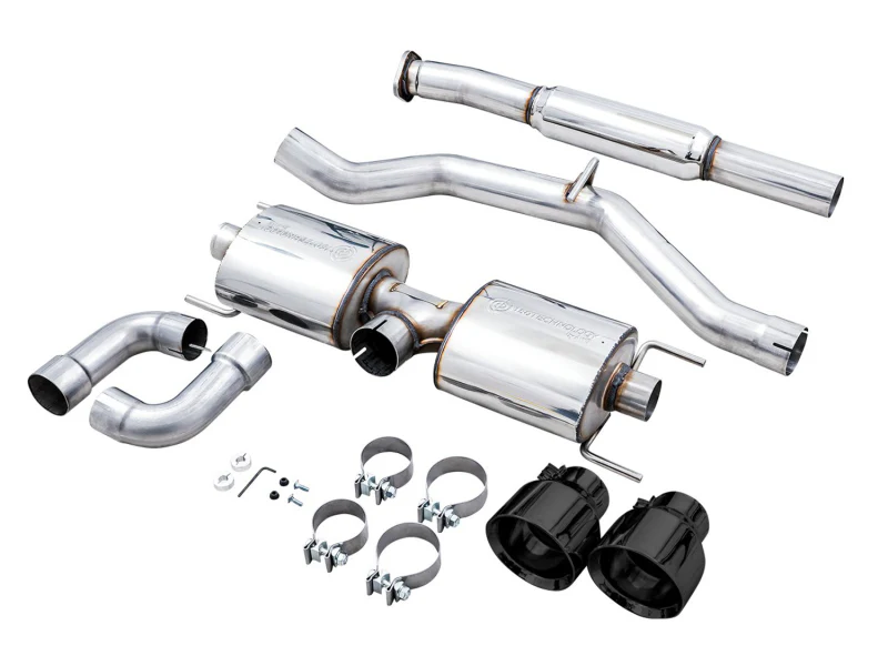 AWE Tuning Subaru BRZ/ Toyota GR86/ Toyota 86 Touring Edition Cat-Back Exhaust- Diamond Black Tips - Image 7