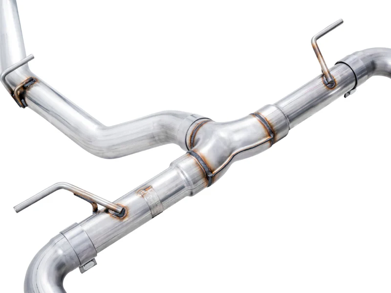 AWE Tuning Subaru BRZ/ Toyota GR86/ Toyota 86 Track Edition Cat-Back Exhaust- Chrome Silver Tips - Image 8