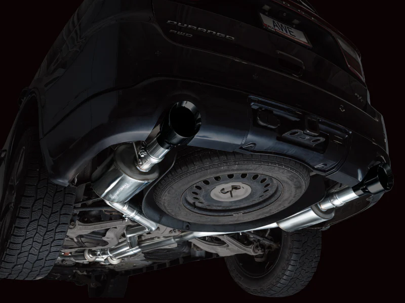 AWE Tuning 11-24 Dodge Durango 5.7L Touring Edition Exhaust w/ Diamond Black Tips - Image 10