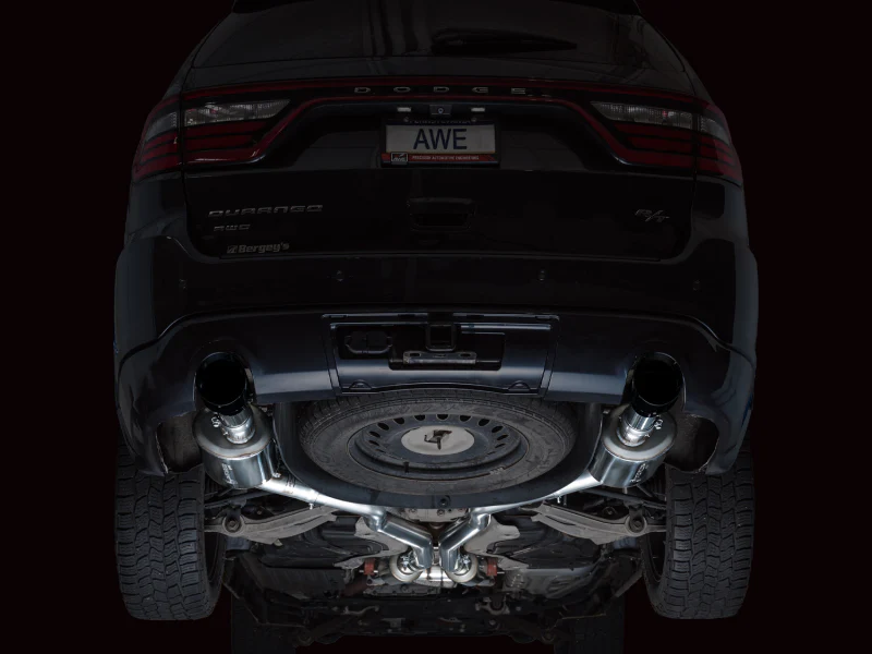 AWE Tuning 11-24 Dodge Durango 5.7L Touring Edition Exhaust w/ Diamond Black Tips - Image 8