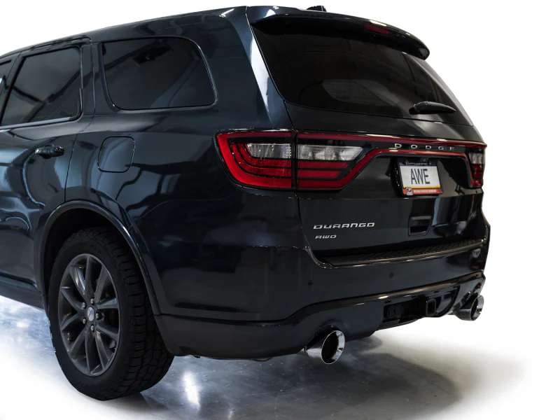 AWE Tuning 11-24 Dodge Durango 5.7L Track Edition Exhaust w/ Chrome Silver Tips - Image 11
