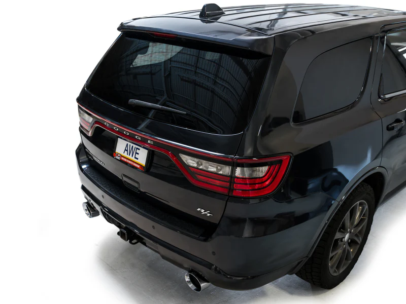 AWE Tuning 11-24 Dodge Durango 5.7L Track Edition Exhaust w/ Chrome Silver Tips - Image 7