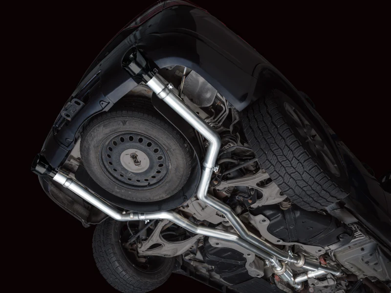 AWE Tuning 11-24 Dodge Durango 5.7L Track Edition Exhaust w/ Diamond Black Tips - Image 2