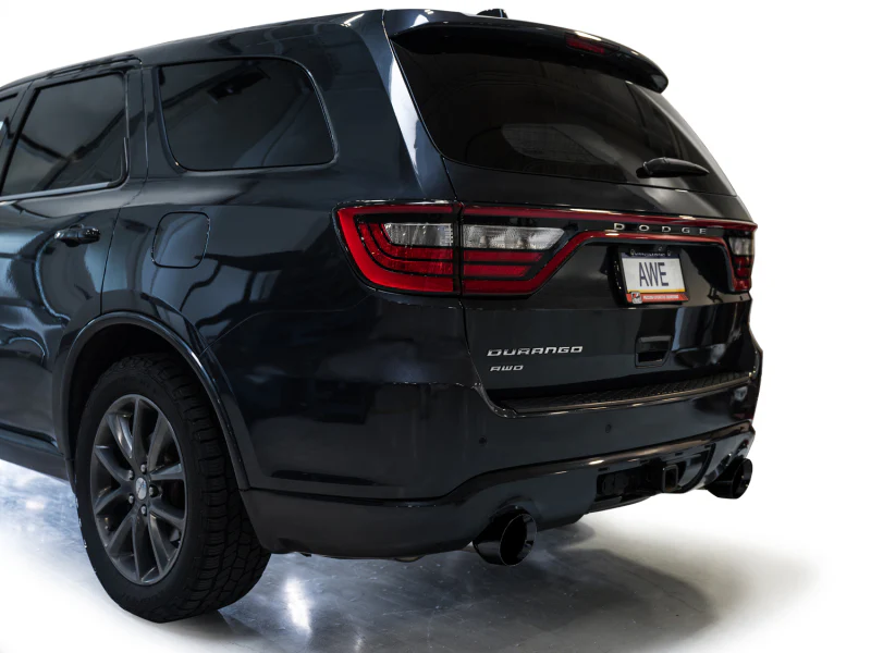 AWE Tuning 11-24 Dodge Durango 5.7L Track Edition Exhaust w/ Diamond Black Tips - Image 4