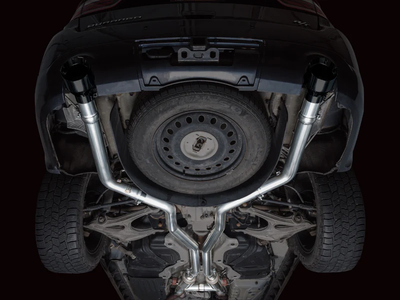 AWE Tuning 11-24 Dodge Durango 5.7L Track Edition Exhaust w/ Diamond Black Tips - Image 9