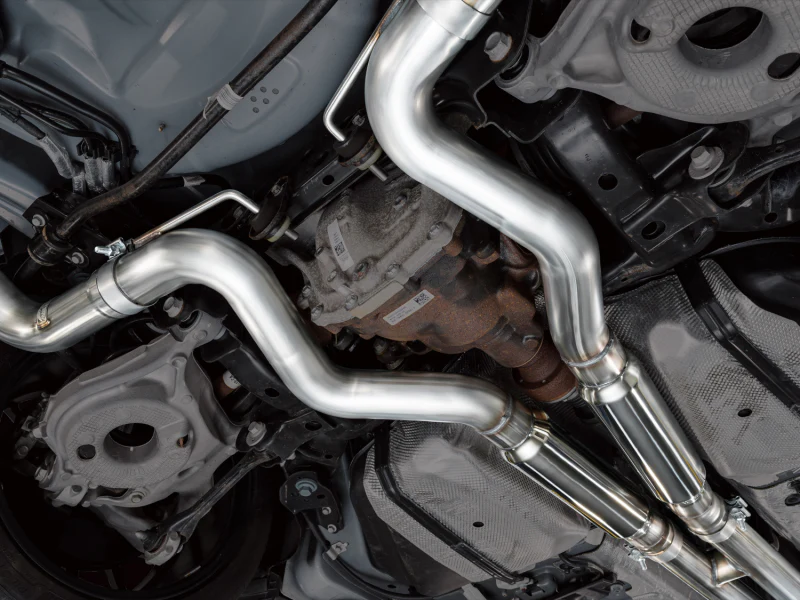 AWE Tuning 18-23 S550 Mustang GT SwitchPath Exhaust - Diamond Black Tips - Image 8