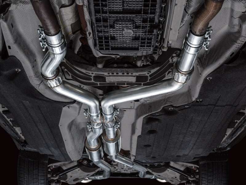 AWE Tuning 2020+ Ford Explorer ST Touring Edition Exhaust w/ Chrome Silver Tips - Image 3