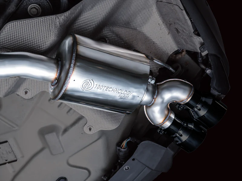 AWE Tuning 2020+ Ford Explorer ST Touring Edition Exhaust w/ Diamond Black Tips - Image 10