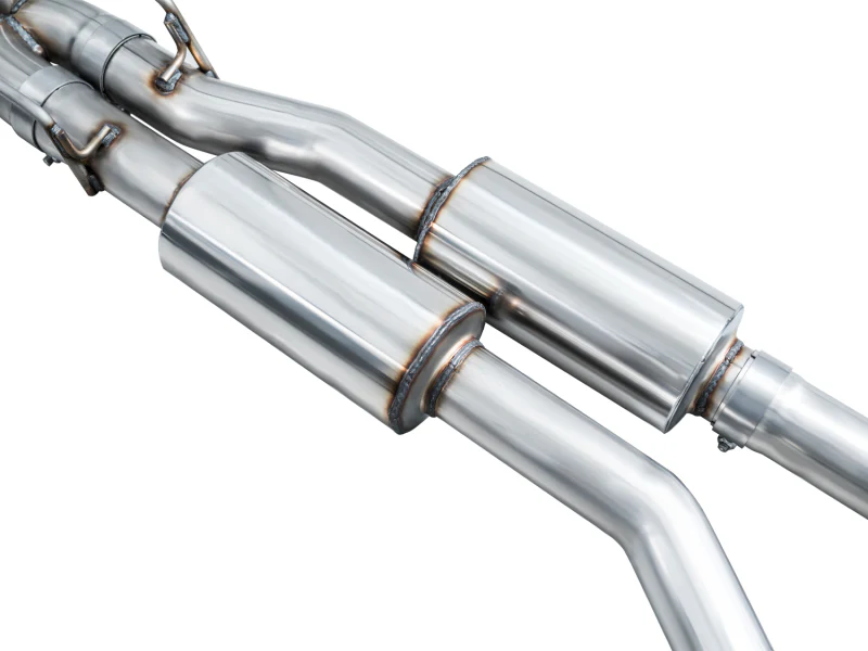 AWE Tuning 2020+ Ford Explorer ST Touring Edition Exhaust w/ Diamond Black Tips - Image 18