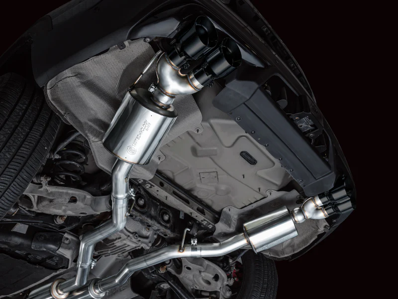 AWE Tuning 2020+ Ford Explorer ST Touring Edition Exhaust w/ Diamond Black Tips - Image 4