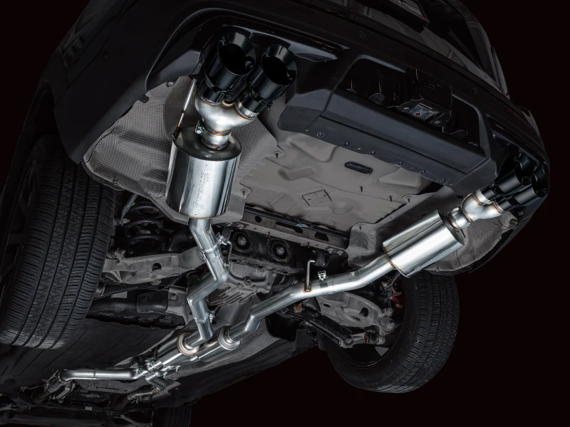 AWE Tuning 2020+ Ford Explorer ST Touring Edition Exhaust w/ Diamond Black Tips - Image 9