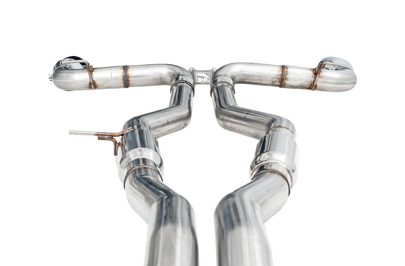 AWE Tuning 2020 Toyota Supra A90 Track Edition Exhaust - 5in Chrome Silver Tips - Image 8
