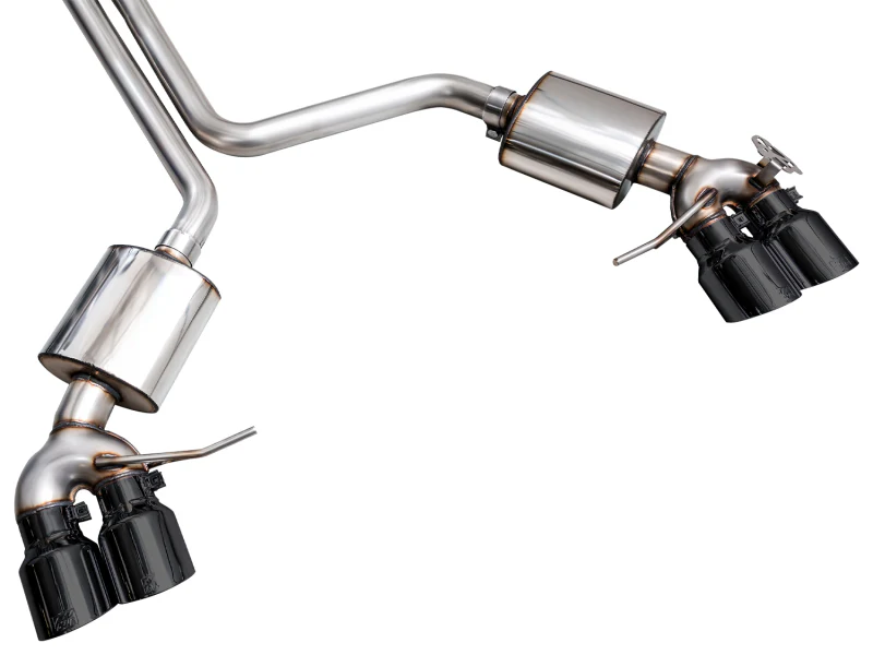 AWE Tuning 2022+ Porsche Macan 2.9TT Touring Edition Cat-Back Exhaust w/ Diamond Black Tips - Image 11