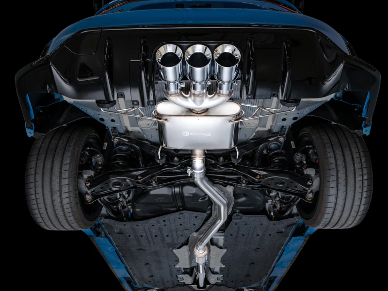 AWE Tuning 2023 Honda Civic Type R FL5 Touring Edition Exhaust w/ Triple Chrome Silver Tips - Image 15