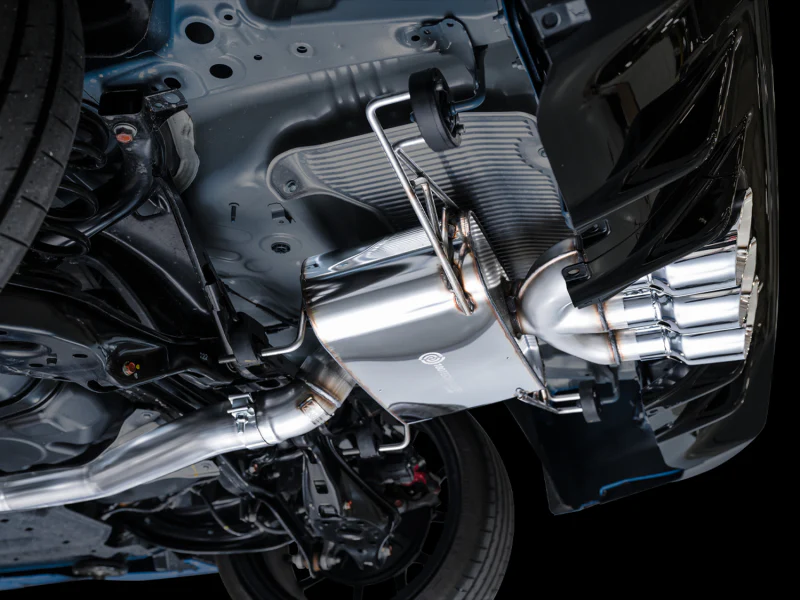 AWE Tuning 2023 Honda Civic Type R FL5 Touring Edition Exhaust w/ Triple Chrome Silver Tips - Image 19