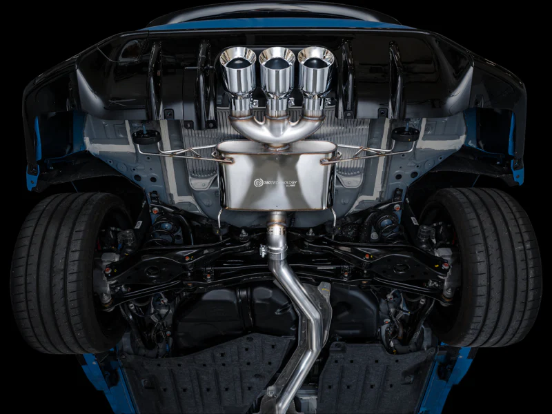 AWE Tuning 2023 Honda Civic Type R FL5 Touring Edition Exhaust w/ Triple Chrome Silver Tips - Image 21