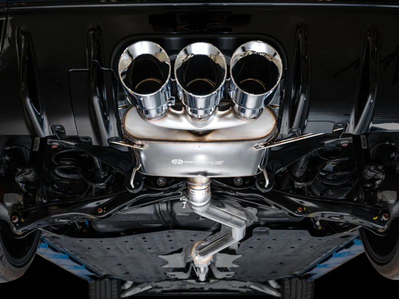 AWE Tuning 2023 Honda Civic Type R FL5 Touring Edition Exhaust w/ Triple Chrome Silver Tips - Image 23