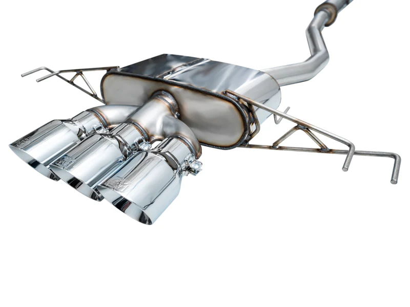 AWE Tuning 2023 Honda Civic Type R FL5 Touring Edition Exhaust w/ Triple Chrome Silver Tips - Image 26