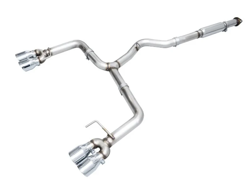 AWE Tuning 2023 Honda Civic Type R FL5 Touring Edition Exhaust w/ Triple Chrome Silver Tips - Image 28