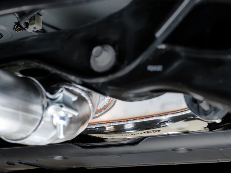 AWE Tuning 2023 Honda Civic Type R FL5 Touring Edition Exhaust w/ Triple Chrome Silver Tips - Image 7
