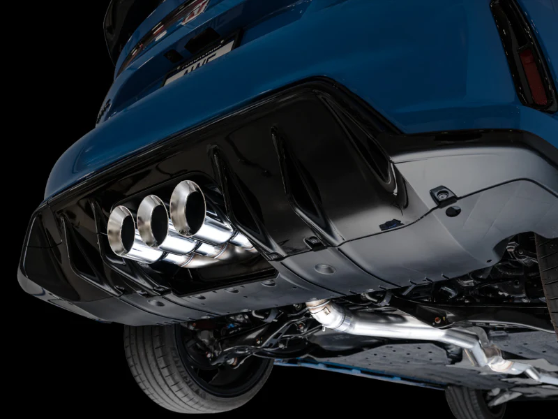 AWE Tuning 2023 Honda Civic Type R FL5 Touring Edition Exhaust w/ Triple Chrome Silver Tips - Image 8