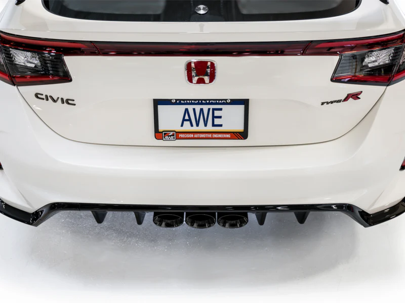 AWE Tuning 2023 Honda Civic Type R FL5 Touring Edition Exhaust w/ Triple Diamond Black Tips - Image 10