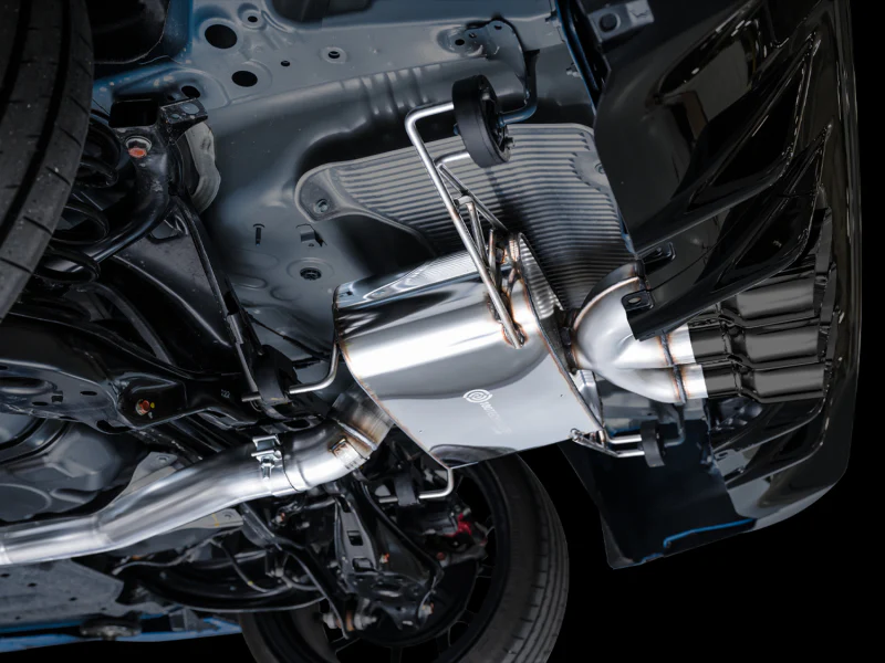 AWE Tuning 2023 Honda Civic Type R FL5 Touring Edition Exhaust w/ Triple Diamond Black Tips - Image 12