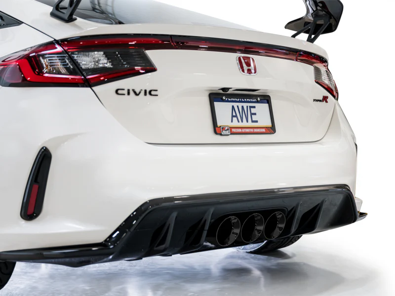 AWE Tuning 2023 Honda Civic Type R FL5 Touring Edition Exhaust w/ Triple Diamond Black Tips - Image 15