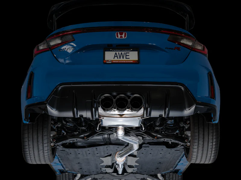 AWE Tuning 2023 Honda Civic Type R FL5 Touring Edition Exhaust w/ Triple Diamond Black Tips - Image 16