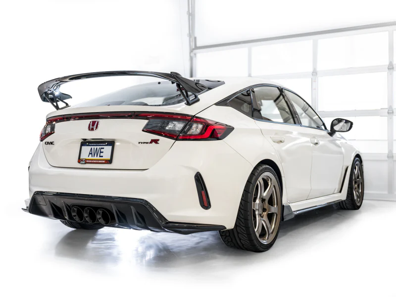 AWE Tuning 2023 Honda Civic Type R FL5 Touring Edition Exhaust w/ Triple Diamond Black Tips - Image 19