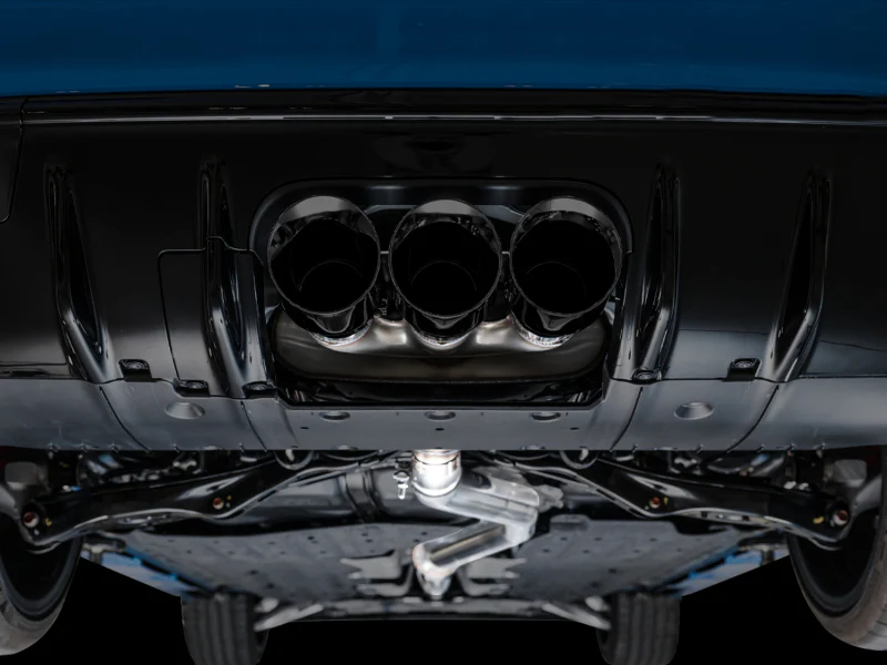 AWE Tuning 2023 Honda Civic Type R FL5 Touring Edition Exhaust w/ Triple Diamond Black Tips - Image 2