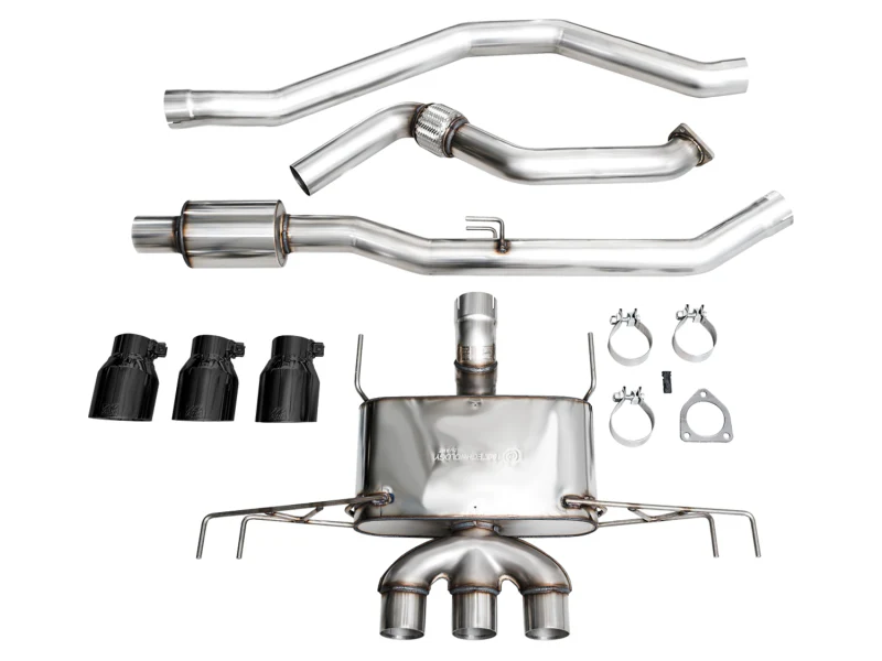 AWE Tuning 2023 Honda Civic Type R FL5 Touring Edition Exhaust w/ Triple Diamond Black Tips - Image 30