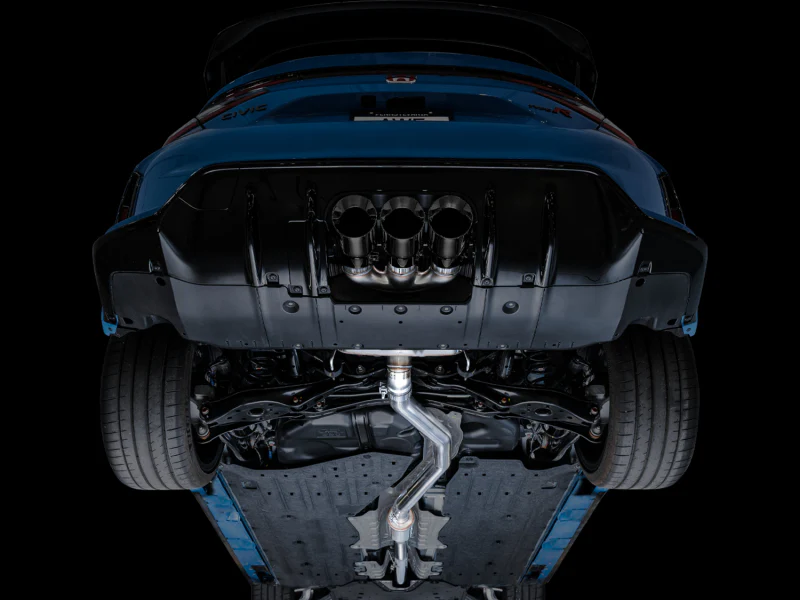 AWE Tuning 2023 Honda Civic Type R FL5 Touring Edition Exhaust w/ Triple Diamond Black Tips - Image 5