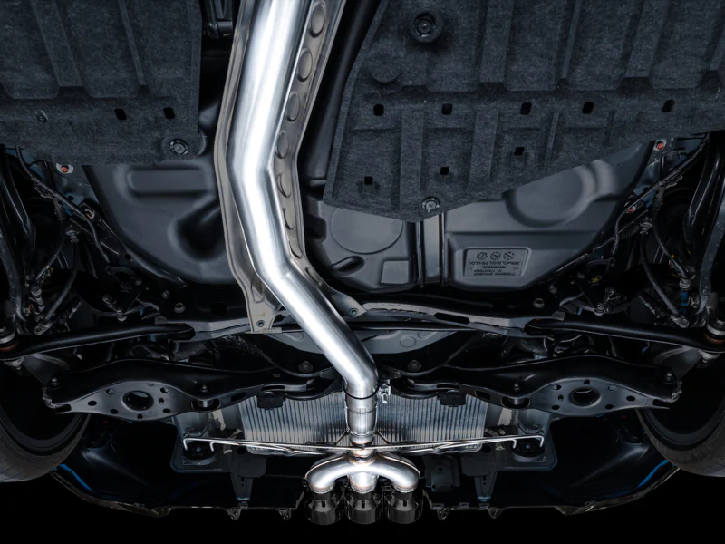 AWE Tuning 2023 Honda Civic Type R FL5 Track Edition Exhaust w/ Triple Diamond Black Tips - Image 18
