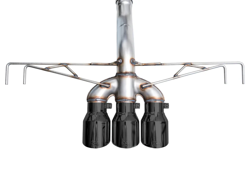 AWE Tuning 2023 Honda Civic Type R FL5 Track Edition Exhaust w/ Triple Diamond Black Tips - Image 29