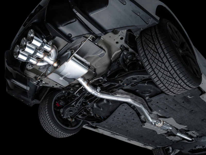 AWE Tuning 2024 Acura Integra Type S DE5 FWD Touring Edition Exhaust w/ Triple Chrome Silver Tips - Image 11