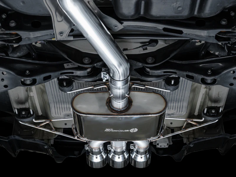 AWE Tuning 2024 Acura Integra Type S DE5 FWD Touring Edition Exhaust w/ Triple Chrome Silver Tips - Image 2