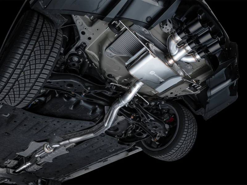 AWE Tuning 2024 Acura Integra Type S DE5 FWD Touring Edition Exhaust w/ Triple Diamond Black Tips - Image 11
