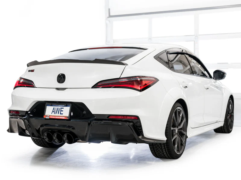 AWE Tuning 2024 Acura Integra Type S DE5 FWD Touring Edition Exhaust w/ Triple Diamond Black Tips - Image 4