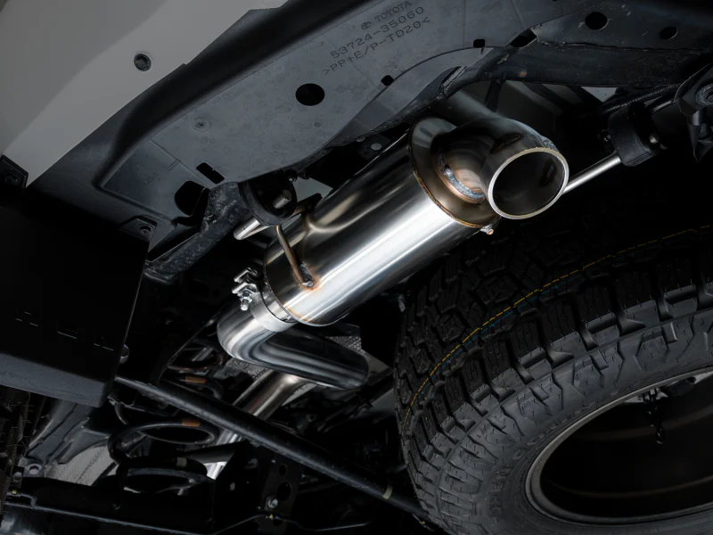 AWE Tuning 2024+ Toyota Land Cruiser / 2025+ Toyota 4Runner 0FG Cat-Back Exhaust w/ BashGuard - Image 16