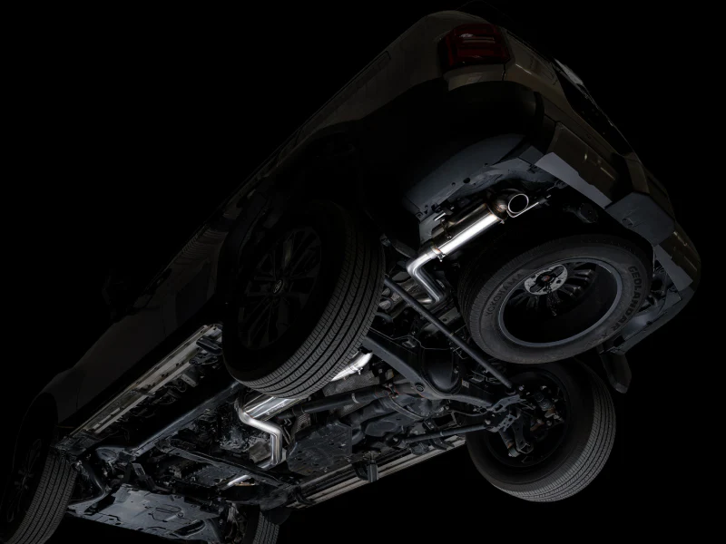 AWE Tuning 2024+ Toyota Land Cruiser / 2025+ Toyota 4Runner 0FG Cat-Back Exhaust w/ BashGuard - Image 3