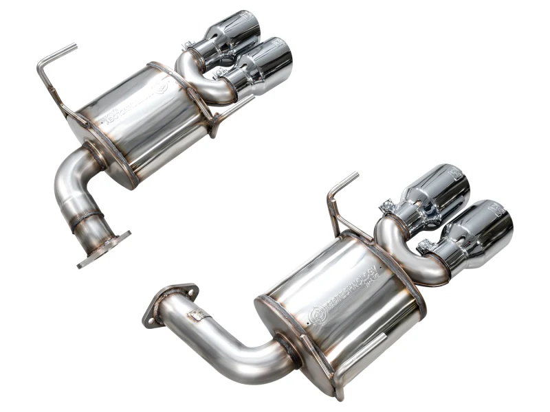 AWE Tuning 22-25 Subaru VB WRX Touring Edition Axle-Back Exhaust - Chrome Silver Tips - Image 10