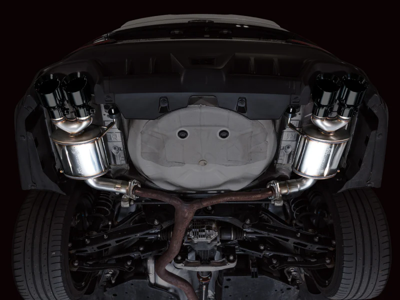AWE Tuning 22-25 Subaru VB WRX Touring Edition Axle-Back Exhaust - Diamond Black Tips - Image 5